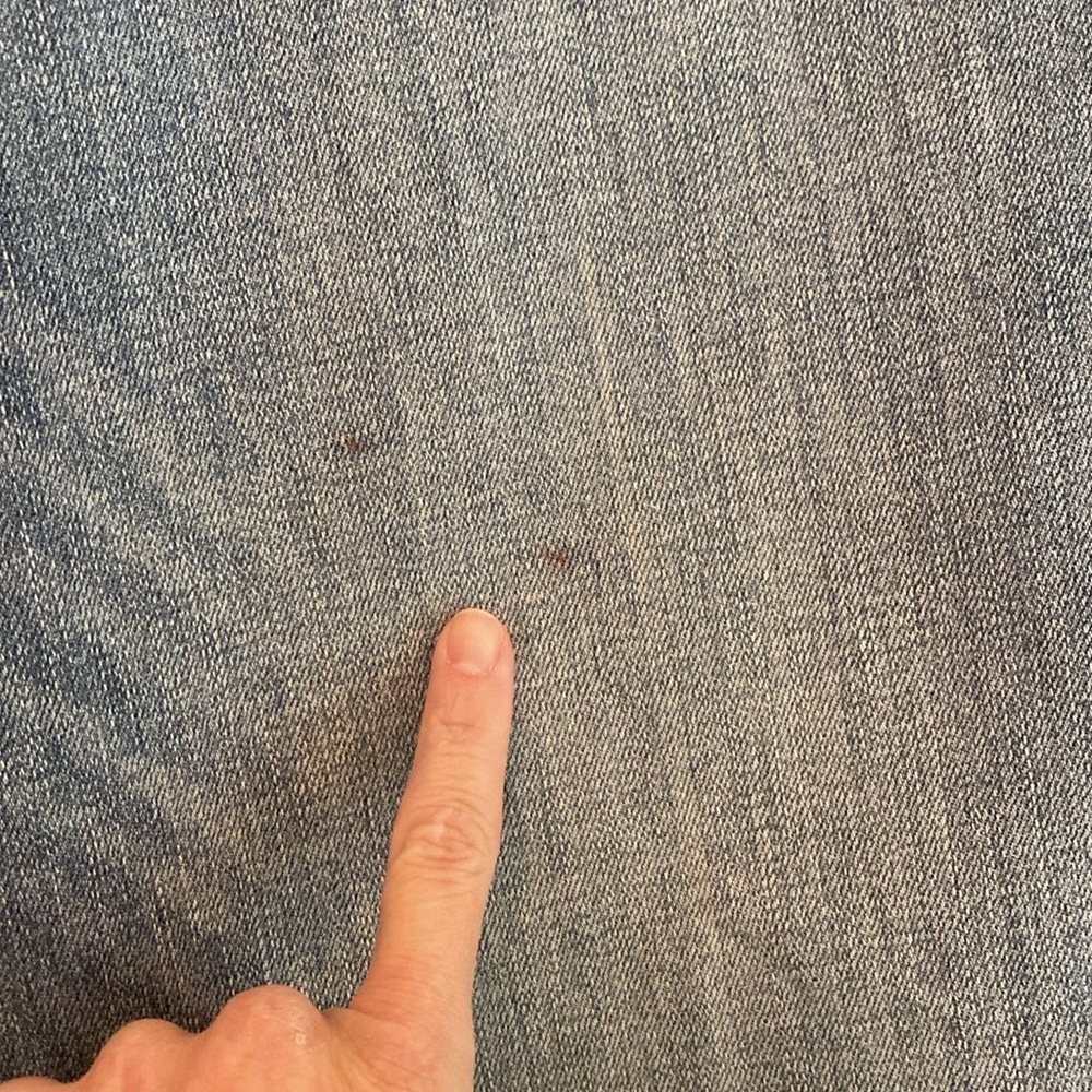 Free People NWT Women's High Rise Wide Leg Jeans Size 29 Blue Button Fly - Picture 4 of 14